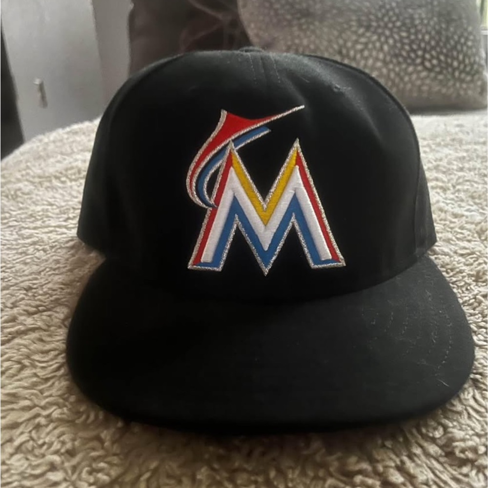 Miami Marlins Baseball Cap with Colorful Logo